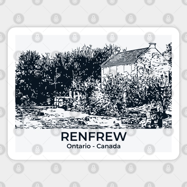 Renfrew - Ontario Magnet by Lakeric